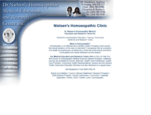 Tablet Screenshot of drnielsenshomoeopathy.com